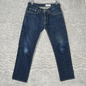 Gustin Raw Denim Jeans Men's 30 Skinny Fit Selvedge-Style USA Made California